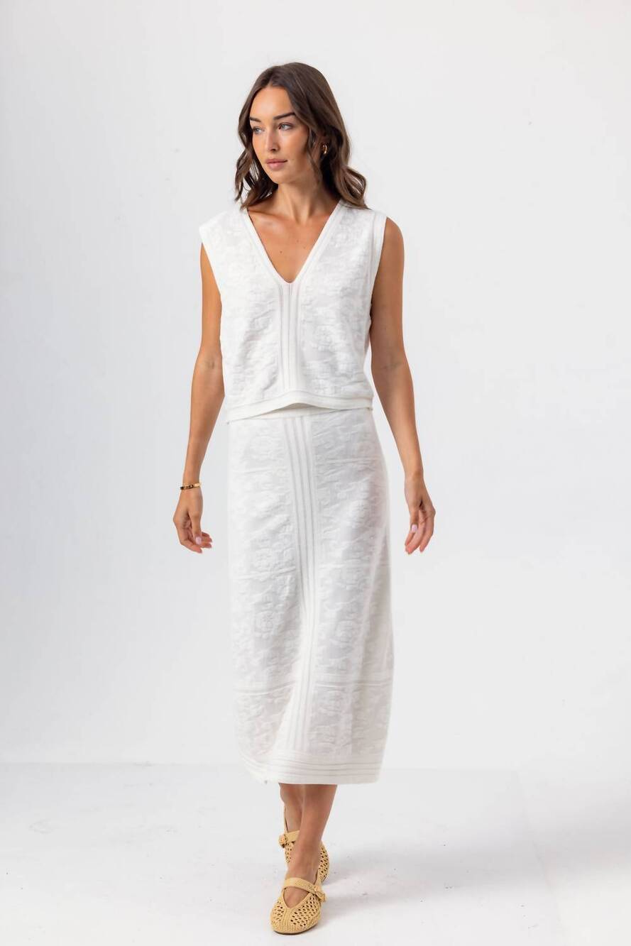 NEW SUNDAYS zoie skirt in cream